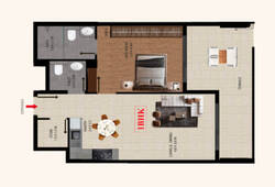 1 bedroom apartment